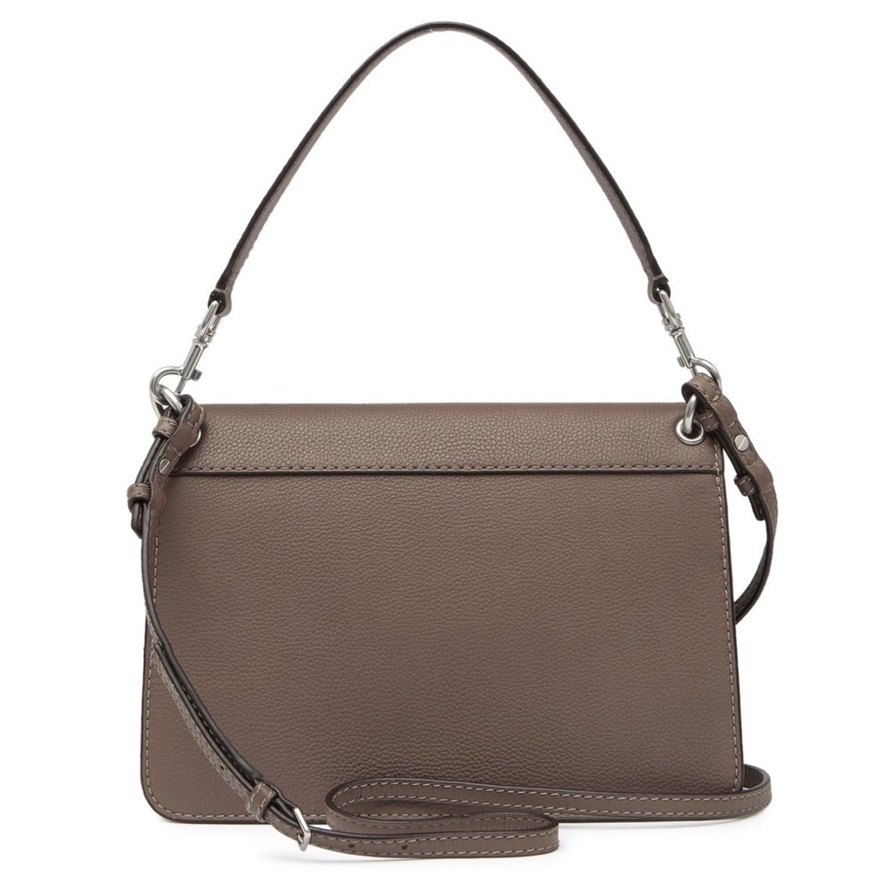 Sold ! Tory Burch Mcgraw Suede Leather Shoulder/Crossbody - Picture 4 of 8